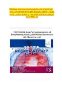 TEST BANK FOR EGAN'S FUNDAMENTALS OF RESPIRATORY CARE 13TH EDITION BY JAMES K&period; STOLLER&comma; ALBERT J&period; HEUER&comma; DAVID L&period; VINES&comma; ROBERT L&period; CHATBURN 978032393199  ALL C
