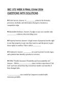 SEC 572 WEEK 8 FINAL EXAM 2026 QUESTIONS WITH SOLUTIONS
