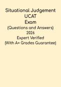 Situational Judgement &vert; UCAT 2026 Exam Study & Practice Guide