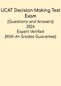 UCAT &vert; Decision Making Test &ndash; Study & Practice Guide