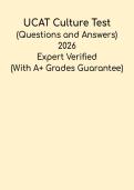 UCAT Culture Test &vert; Cultural Awareness & Professional Values Study Guide