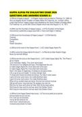 KAPPA ALPHA PSI EVALUATION EXAM 2026 QUESTIONS AND ANSWERS SCORED