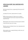 NFDN EXAM SCRIPT 2026 QUESTIONS WITH ANSWERS