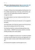 D389 Lesson 1-4 Quiz Questions & Section 1 Test Latest Update 2026 &sol; 2027&rpar; Exam &vert; Questions and Verified Answers &vert; 100&percnt; Correct &vert; Grade A &plus;