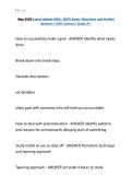 Wgu D389 Latest Update 2026 &sol; 2027&rpar; Exam &vert; Questions and Verified Answers &vert; 100&percnt; Correct &vert; Grade A &plus;