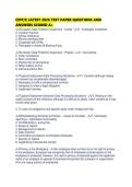 CIPP&sol;E LATEST 2026 TEST PAPER QUESTIONS AND ANSWERS SCORED A&plus;