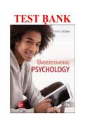 Psychology 101&colon; Test Bank for Understanding Psychology 15th Edition by Robert Feldman