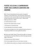 POSTEST ATLS EXAM 2 COMPREHENSIVE SCRIPT 2026 COMPLETE QUESTIONS AND ANSWERS