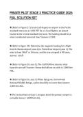 PRIVATE PILOT STAGE 3 PRACTICE GUIDE 2026 FULL SOLUTION SET