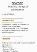 Adolescence 