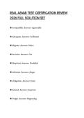 REAL ASVAB TEST CERTIFICATION REVIEW 2026 FULL SOLUTION SET