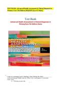 Weber & Kelley Health Assessment 7th Edition Test Bank &vert; NCLEX Prep & Study Guide