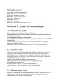 Samenvatting hs 5 t&sol;m 8 chemie overal 4 havo editie 5&period;1