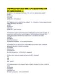 CNIT 176 LATEST 2026 TEST PAPER QUESTIONS AND ANSWERS SCORED