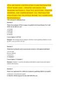 VITA ADVANCED CERTIFICATION EXAM PREPARATION STUDY GUIDE &vert; UPDATED ADVANCED VITA TRAINING MATERIALS&comma; PRACTICE QUESTIONS&comma; VERIFIED ANSWERS&comma; AND COMPREHENSIVE TAX PREPARATION STRATEGIES FOR VOLUNTEER INCOME TAX ASSISTANCE PROFESSIONALS
