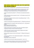 IOWA DENTAL BOARD CORE EXAM 2026 TEST QUESTIONS AND ANSWERS SCORED A&period;pdf