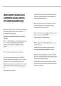 HERZING UNIVERSITY HESI MENTAL HEALTH  COMPREHENSIVE EXAM 2026 QUESTIONS  WITH ANSWERS GUARANTEED TO PASS