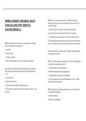 HERZING UNIVERSITY HESI MENTAL HEALTH  EXAM Q&A 2026 STUDY GUIDE FULL  SOLUTION GRADED A&plus; 