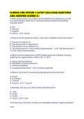FLORIDA FIRE OFFICER 1 LATEST 2026 EXAM QUESTIONS AND ANSWERS SCORED 
