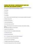 FLORIDA FIRE OFFICER 1 COMPREHENSIVE EXAM 2026 QUESTIONS AND ANSWERS SCORED