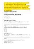 VITA ADVANCED CERTIFICATION EXAM PREPARATION STUDY GUIDE &vert; UPDATED ADVANCED VITA TRAINING MATERIALS&comma; PRACTICE QUESTIONS&comma; VERIFIED ANSWERS&comma; AND COMPREHENSIVE TAX PREPARATION STRATEGIES FOR VOLUNTEER INCOME TAX ASSISTANCE PROFESSIONALS