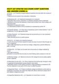 NCATT AET UPDATED 2026 EXAMS SCRIPT QUESTIONS AND ANSWERS SCORED