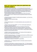 NCATT AET EVALUATION EXAM 2026 QUESTIONS AND ANSWERS SCORED