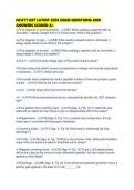 NCATT AET LATEST 2026 EXAM QUESTIONS AND ANSWERS SCORED