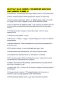 NCATT AET MAIN EXAMINATION 2026 SET QUESTIONS AND ANSWERS SCORED 