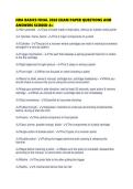 NRA BASICS FINAL 2026 EXAM PAPER QUESTIONS AND ANSWERS SCORED