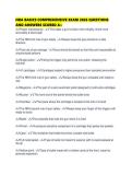 NRA BASICS COMPREHENSIVE EXAM 2026 QUESTIONS AND ANSWERS SCORED 