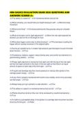 NRA BASICS EVALUATION EXAM 2026 QUESTIONS AND ANSWERS SCORED