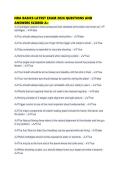 NRA BASICS LATEST EXAM 2026 QUESTIONS AND ANSWERS SCORED