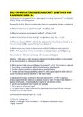 GMS 6504 UPDATED 2026 EXAM SCRIPT QUESTIONS AND ANSWERS SCORED