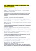 IDIS 199 FINAL EXAM 2026 ACTUAL QUESTIONS AND ANSWERS SCORED