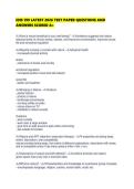 IDIS 199 LATEST 2026 TEST PAPER QUESTIONS AND ANSWERS SCORED