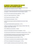 CA BRANCH 2 MAIN EXAMINATION 2026 SET QUESTIONS AND ANSWERS SCORED