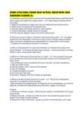 SCMN 2150 FINAL EXAM 2026 ACTUAL QUESTIONS AND ANSWERS SCORED