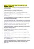 SCMN 2150 CORE EXAM 2026 TEST QUESTIONS AND ANSWERS SCORED A&period;pdf
