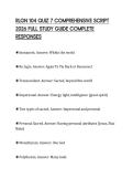 RLGN 104 QUIZ 7 COMPREHENSIVE SCRIPT 2026 FULL STUDY GUIDE COMPLETE RESPONSES
