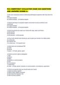 PCA COMPETENCY EVALUATION EXAM 2026 QUESTIONS AND ANSWERS SCORED