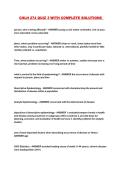 CHLH 274 QUIZ 3 WITH COMPLETE SOLUTIONS 