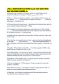 LP GAS TEXAS BOBTAIL FINAL EXAM 2026 QUESTIONS AND ANSWERS SCORED