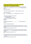 LP GAS TEXAS BOBTAIL EVALUATION EXAM 2026 QUESTIONS AND ANSWERS SCORED 
