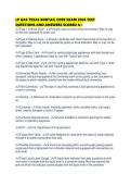 LP GAS TEXAS BOBTAIL CORE EXAM 2026 TEST QUESTIONS AND ANSWERS SCORED
