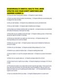 SHADOWHEALTH MENTAL HEALTH TINA JONES UPDATED 2026 EXAM SCRIPT QUESTIONS AND ANSWERS SCORED A&period;pdf  1&period;
