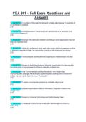 CEA 201 &ndash; Full Exam Questions and Answers&period;