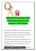 HRM 6603 Final Exam Study Guide &lpar;50&plus;&rpar; Questions with Correct Answers &vert; Compensation&comma; Turnover&comma; Motivation&comma; Labor Law