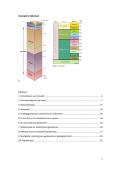Samenvatting -  Geologie &lpar;deel 1&rpar;