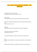 ASA 106 - ADVANCED COASTAL CRUISING&colon; EXAM CHEAT SHEET - ALL ANSWERS VERIFIED - COMPLETE STUDY PACK - A&plus; GRADE GUARANTEED